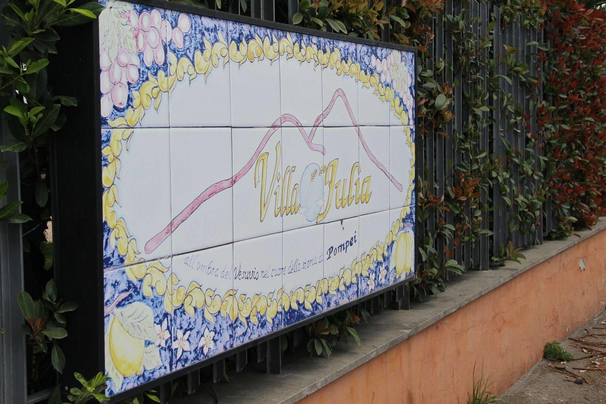 Villa Julia بومبيي المظهر الخارجي الصورة